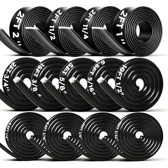 13-Size Heat Shrink Tubing Roll Kit, 41 Adhesive Lined, 13 Diameters, Total 76.5 Ft Marine Grade Dual Wall, Waterproof Electrical Wire Shrink Wrap Tubing for Industrial & Automotive Black