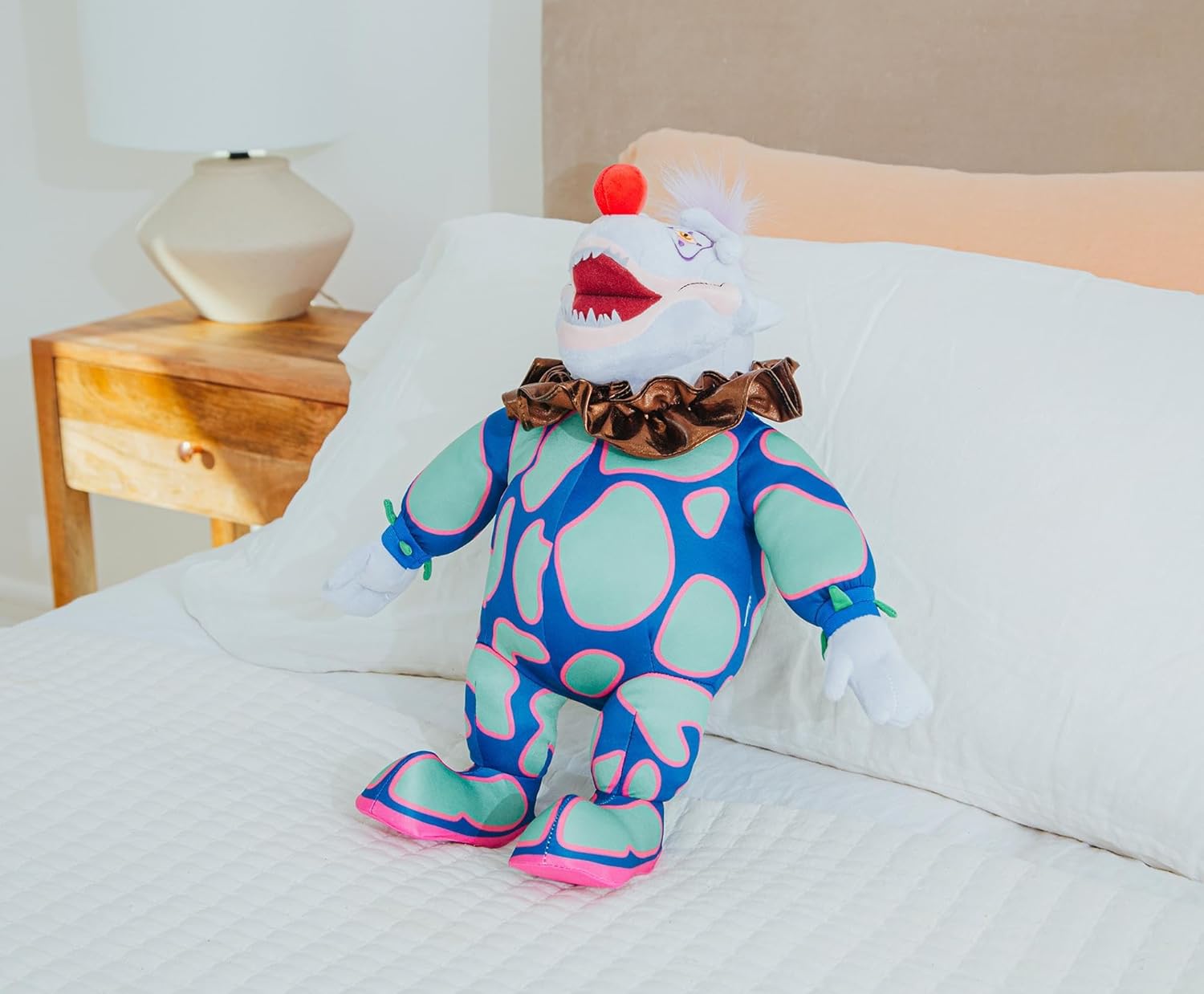 Killer Klowns from Outer Space JoJo the Klownzilla 20-Inch Collector Plush Toy, Large Soft Stuffed Animal