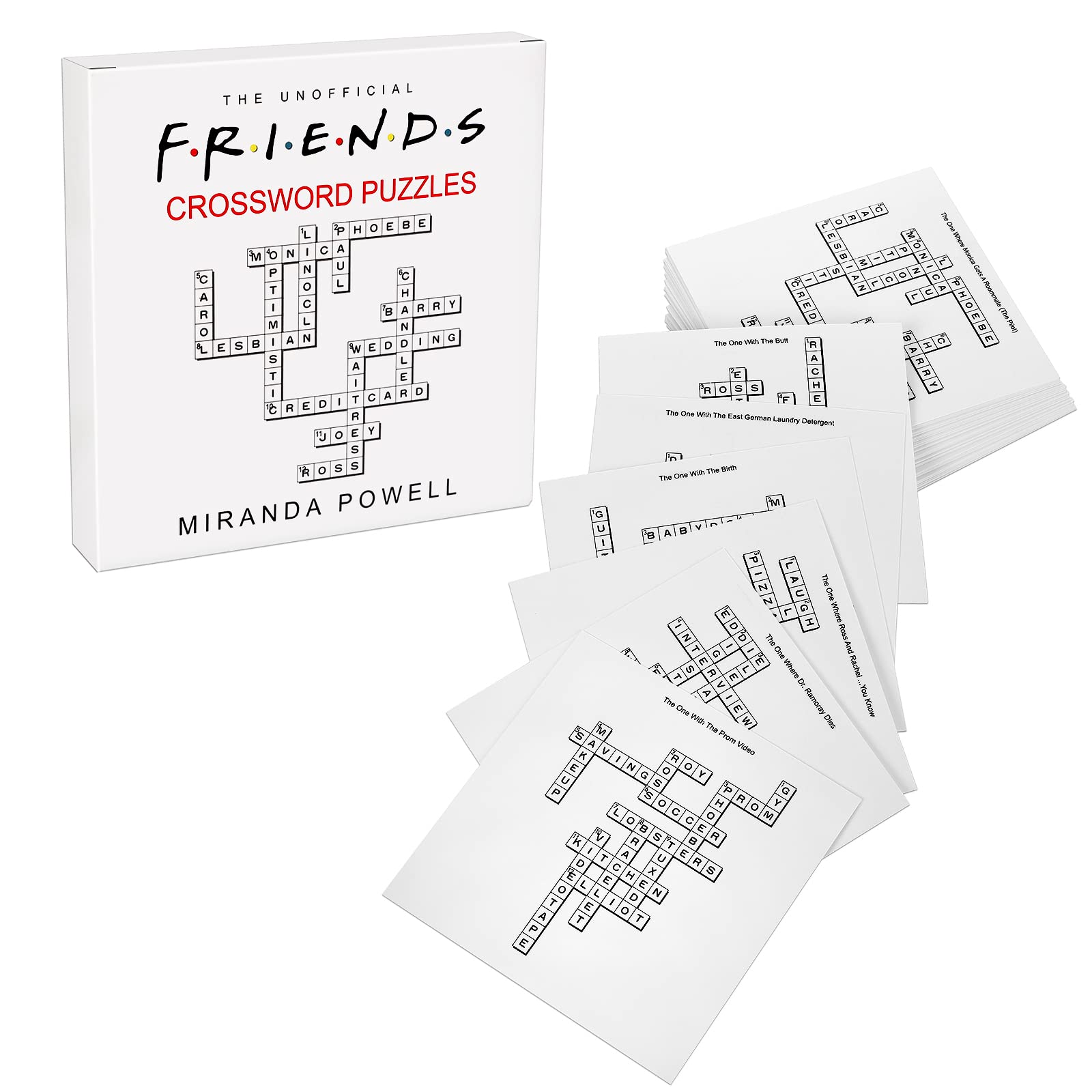 Amazon.com: Funny Crossword Puzzles, TV Show Word Puzzle : Toys & Games