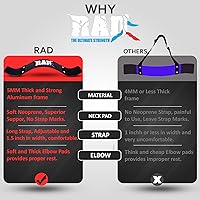 Vista 7 de RAD Arm Blaster para bíceps y tríceps – Construye brazos potentes con el aislador de soporte de rizo de bíceps – Máquina de flexión de bíceps