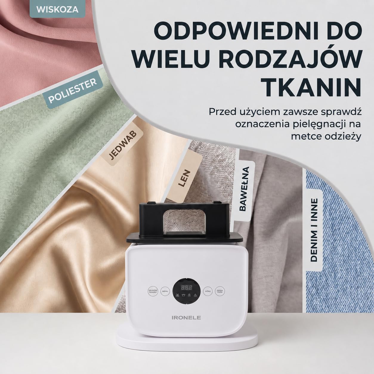 Automatyczny system do prasowania z manekinem do koszul i spodni – inteligentny system prasowania odzieży | Zastępuje żelazko i parownicę | Inteligentne urządzenie do wygładzania ubrań