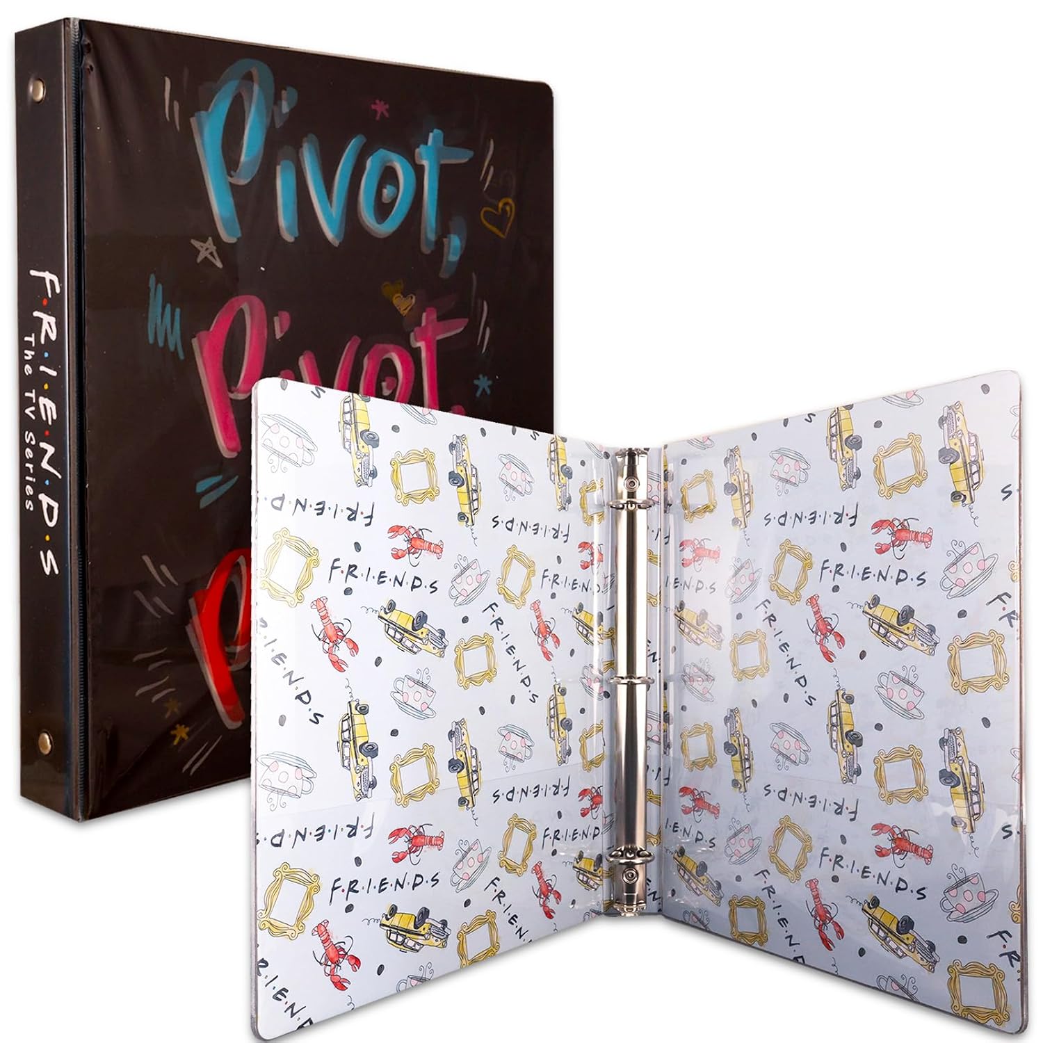 FRIENDS School Supplies Set TV Show Office Supplies Bundle with Binder, Notebook, Folder, and More Show Office and School Supplies for Kids, Adults image 2