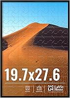 Vista 86 de LaVie Home Marco de fotos de 2 x 3, marco de fotos negro de 2 x 3 con plexiglás HD, marco de visualización de 2 x 3, 1 paquete, colección clásica