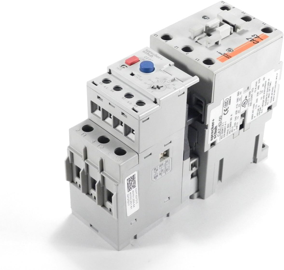 Sprecher & Schuh CA7 Contactor - 16 AMP, 3 Pole, 24VAC, 1NO For Industrial Controls
