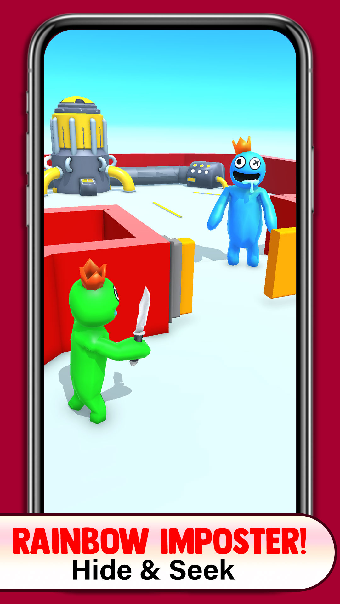 Rainbow Monster Seeker! Hide&Seek Challenge Monsters Killer Survival