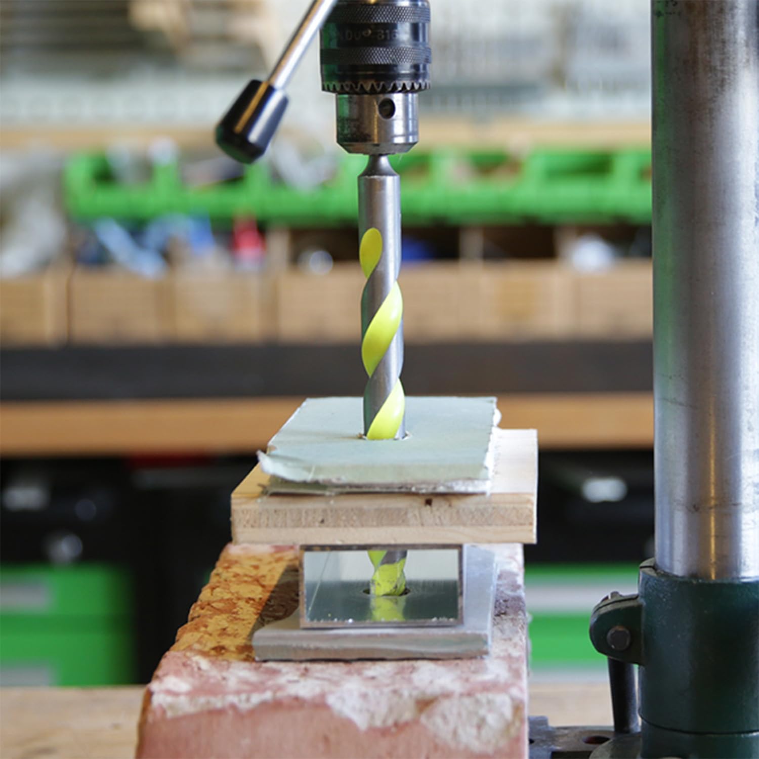 Hammersmith DrillBit Pro - 21tlg. Bohrer Set mit Sechskantschaft - Bohrerset für Metall, Holz, Stein, Glas & Beton - präzise & langlebig - Zubehör Bohrmaschine - Holzbohrer, Steinbohrer, Metallbohrer