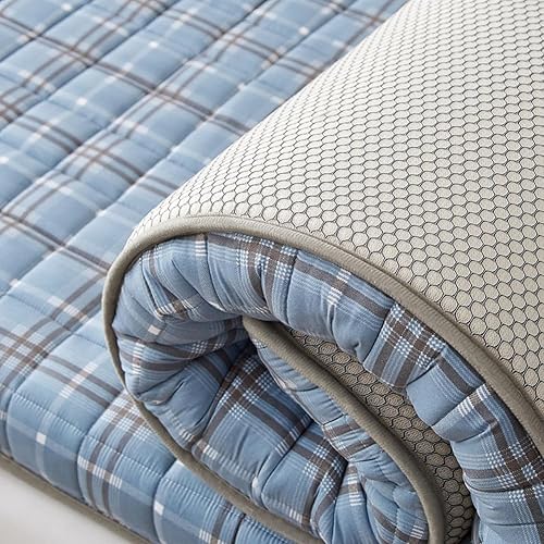 Miniatura 5 de Portable Sleeping Pad Japanese Futon Mattress,Travel Sleeping Tatami Mat Floor Lounger Guest Bed,Super Soft Mattress Topper Floor Sleeping Pad