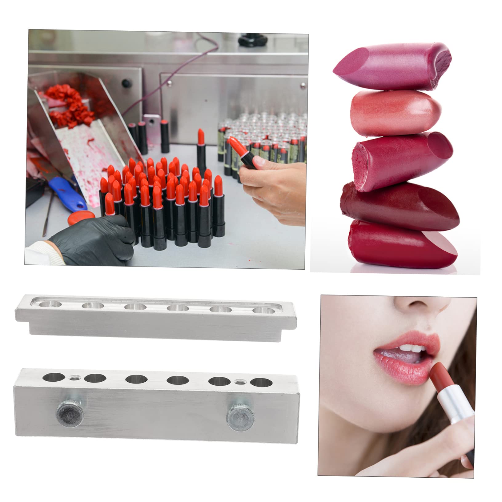 VALICLUD 1 Satz Lippenstiftformen Lippenbalsam Maker Diy Lippenstift Kit aus Hochwertigem für Lippenpflege Projekte mit Freunden