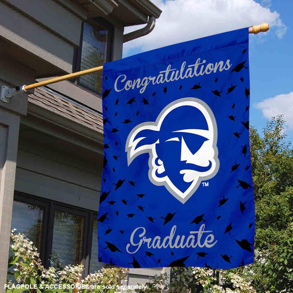 Seton Hall Pirates College Graduation Gift Banner Flag - Image 2