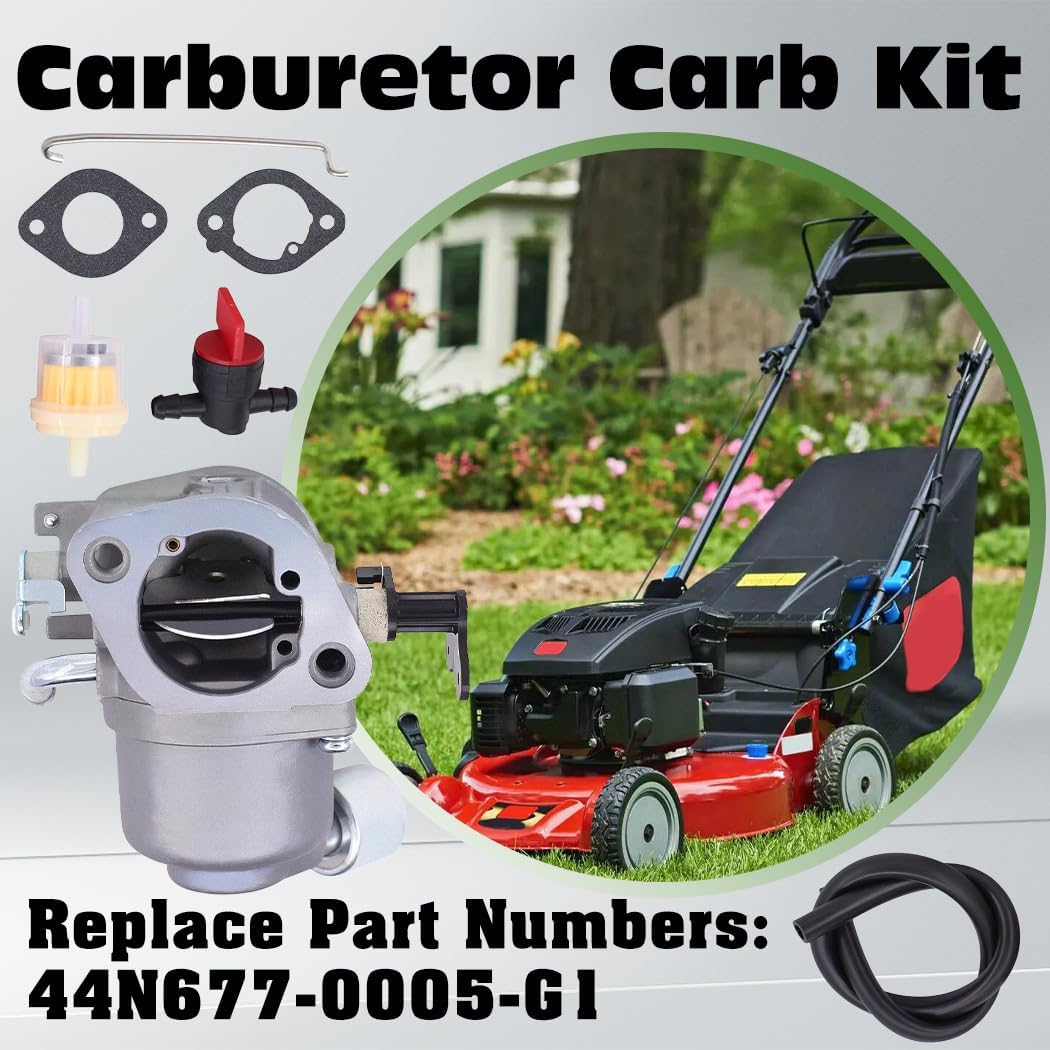 Carburetor Carb Kit Fits for 44N677-0005-G1 Engine Mower lawn mower
