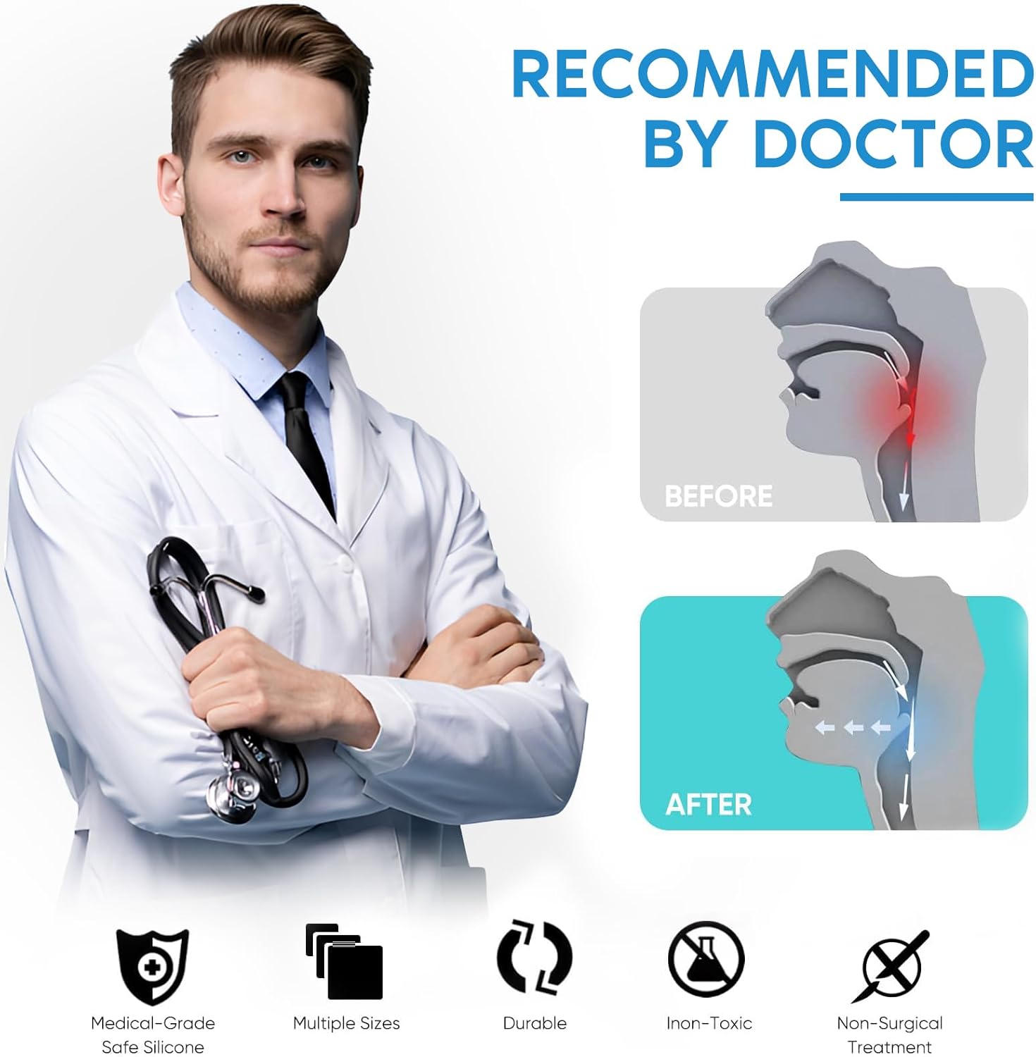 8pcs Anti Snoring Nose Vents Device That Work, Anti Nose Vents for Snoring Devices, Snoring Devices for Men, Nose Opener for Breathing Sleep, Stop Snoring Devices That Work for Men - Image 4