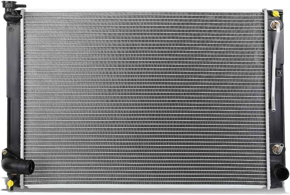 DNA Motoring DPI 13019 1-Row OEM Replacement Aluminum Core Cooling Radiator Compatible with 07-09 Lexus RX350, For AT Models, CU13019 LX3010138 164000P180, OEM-RA-13019