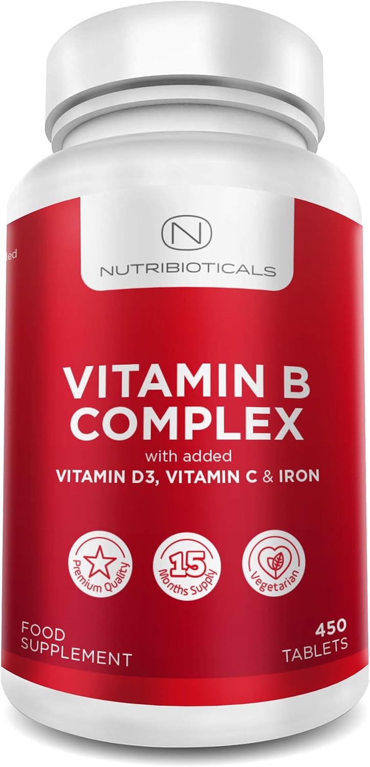 Vitamin B Complex with Vitamin D (NHS Amount) Plus Vitamin