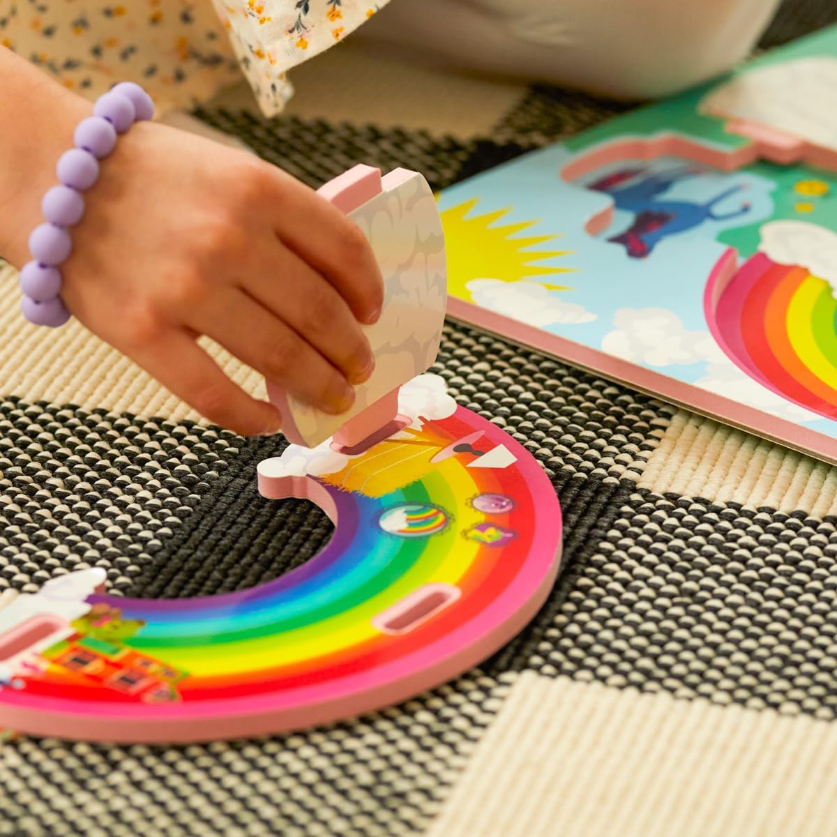 STORYTIME TOYS Unicorn Rainbow Play Puzzle