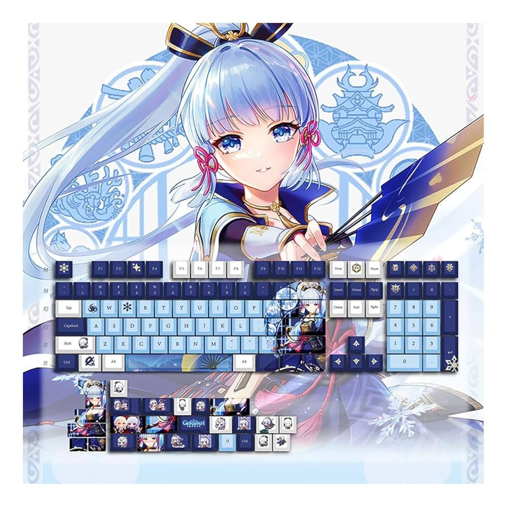 原神 Logitech G517 ワイヤレキーボード ( 神里綾華限定) 原神 Logitech G517 ワイヤレスゲーミングキーボード 神里綾華