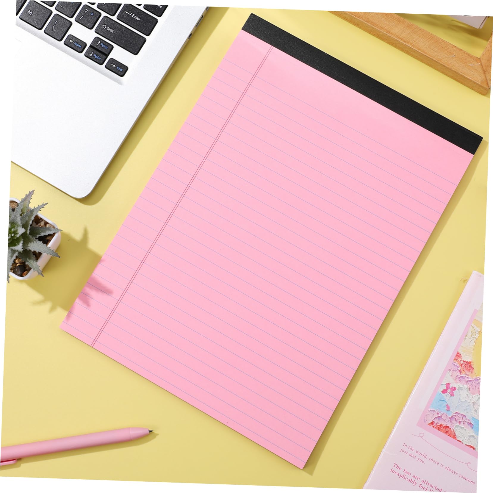 Happyyami Blocchi Minimal Bleed Ink 6 Pezzi per Appunti in Carta Design Elegante per Scrivere e Doodling in Ufficio e Scuola