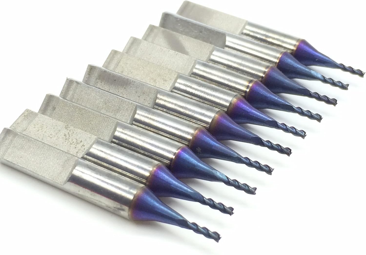 Germany Imported Material! End Milling Cutter 1.5mmx43L(B3403-RIC08409B) in Carbide fit for KEYLINE-Bianchi 994 Laser Machine/F Clamp Key Machine (10)