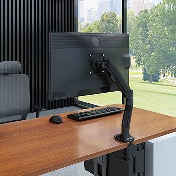 Amazon.co.jp: FLEXISPOT ガス圧式モニターアーム17-30インチ