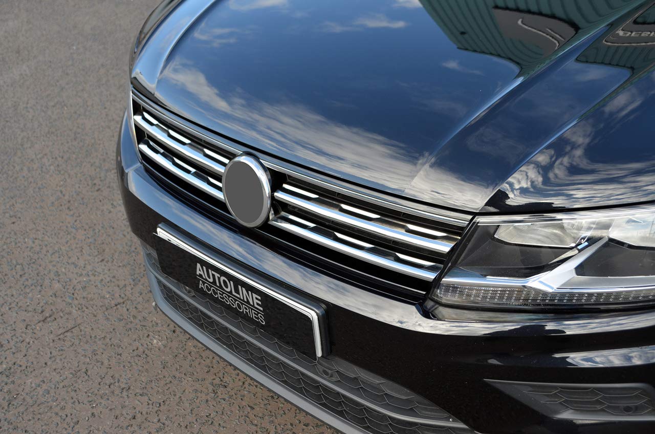 Listelli per griglia cromata compatibili con Tiguan (2016+)