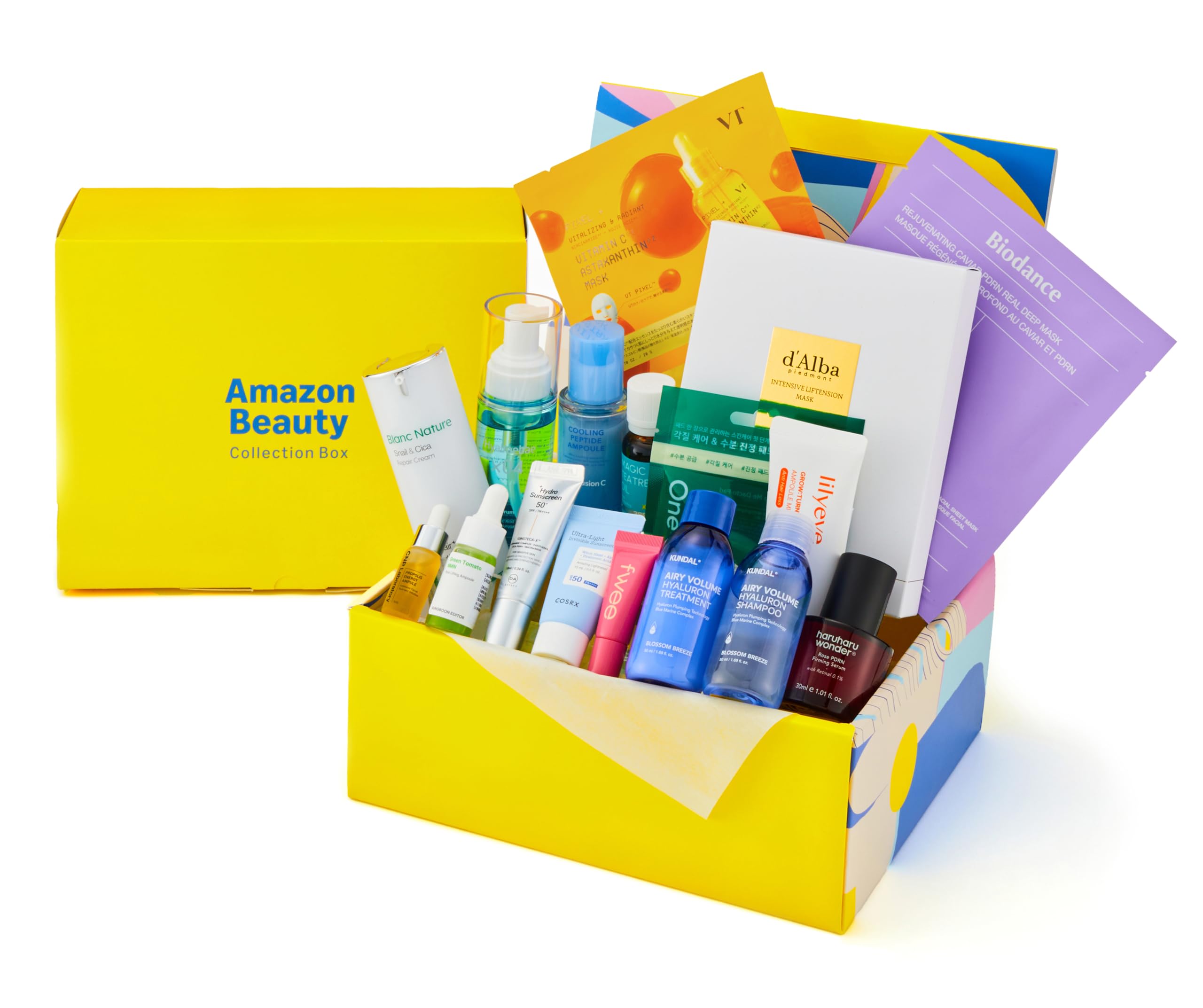 Amazon Beauty Collection Box ・韓国ブランドイエロー Amazon.co.jp: 【Amazon.co.jp限定】今話題の成分が集結 韓国ブランド