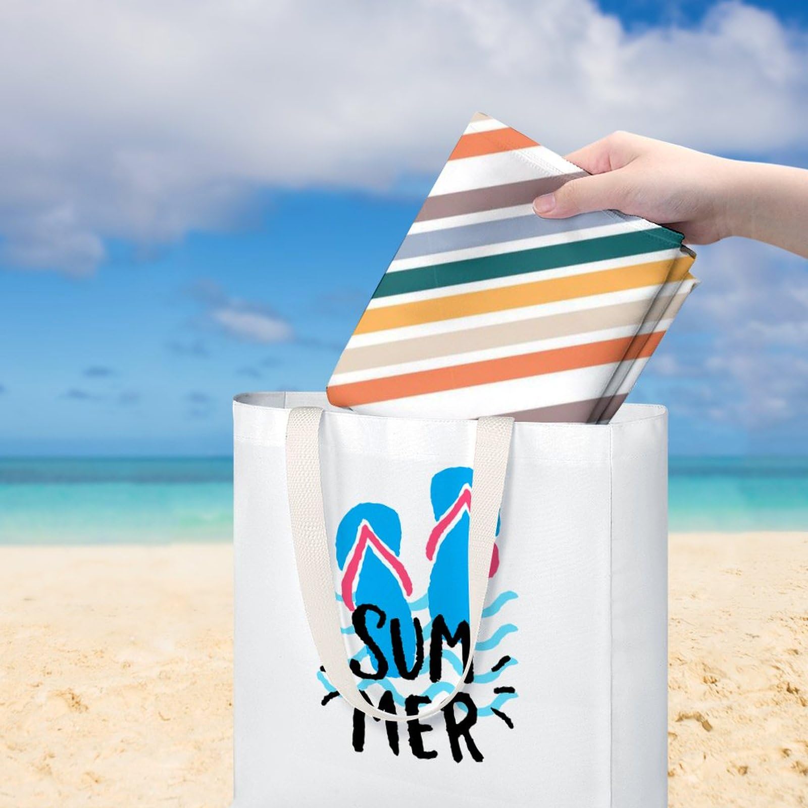 Amazon.com: Jinoarob Extra Large Beach Towel, Cute Colorful