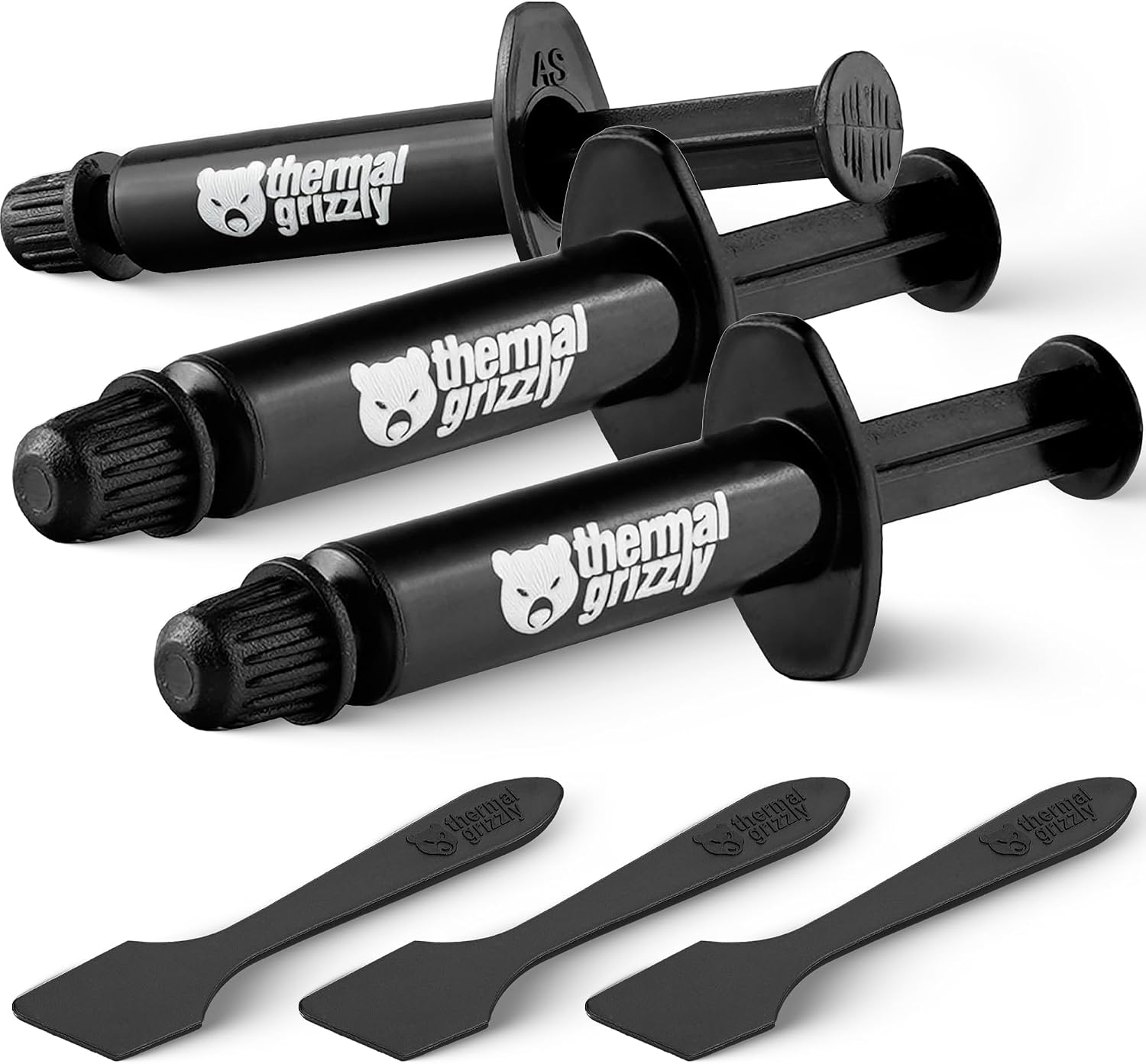 Thermal Grizzly Kryonaut - 3 Pack, High-Performance CPU Thermal Paste for Cooling All Processors, Graphics Cards, and Heat Sinks - Thermal Compound for Computers and Consoles