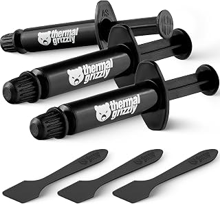 Thermal Grizzly Kryonaut - 3 Pack, High-Performance CPU Thermal Paste for Cooling All Processors, Graphics Cards, and Heat Sinks - Thermal Compound for Computers and Consoles