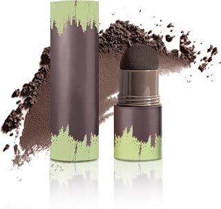 Hairline Powder Stick,QIUFSSE Hair Root Touch Up Powder Root Cover Up Powder for Women,Waterproof Long-lasting Sponge Pen Thinning Hair Filler Powder-Brown
