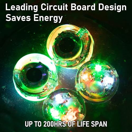 Miniatura 2 de Dr.Fish - Luz de LED señuelo para peces de agua salada y agua dulce. Señuelo de pesca surtido para atraer fletán, róbalo. Para pesca desde la orilla