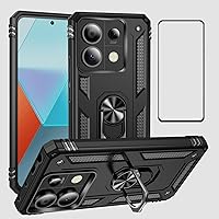 Vista 34 de Funda para Xiaomi redmi Note 10 Pro con protector de pantalla, ajuste delgado, protección militar, a prueba de golpes, funda trasera para Redmi Note