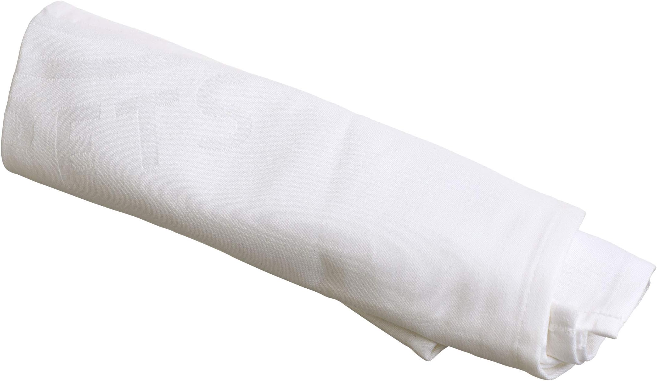 Professional Secrets Chef's Kitchen Towel - Designed in Sweden Cooking Essentials, 100% Super Absorbent Cotton Dish Cloths for Drying, Cleaning, Insulating, Gripping, Covering - White