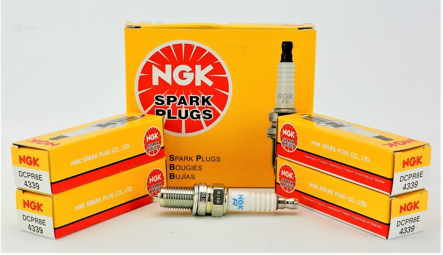 Ngk Spark Plugs 4339 Spark Plug Dcpr8e 4 Pk 4339