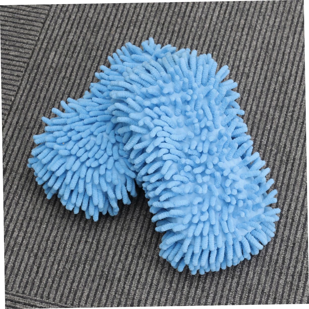 6pcs Ultrafine Fiber Microfiber Car Wash Mitts Sky Chenille Gloves for Car Care and Cleaning Soft and Scratch Wash Gloves for Motorcycles and Household