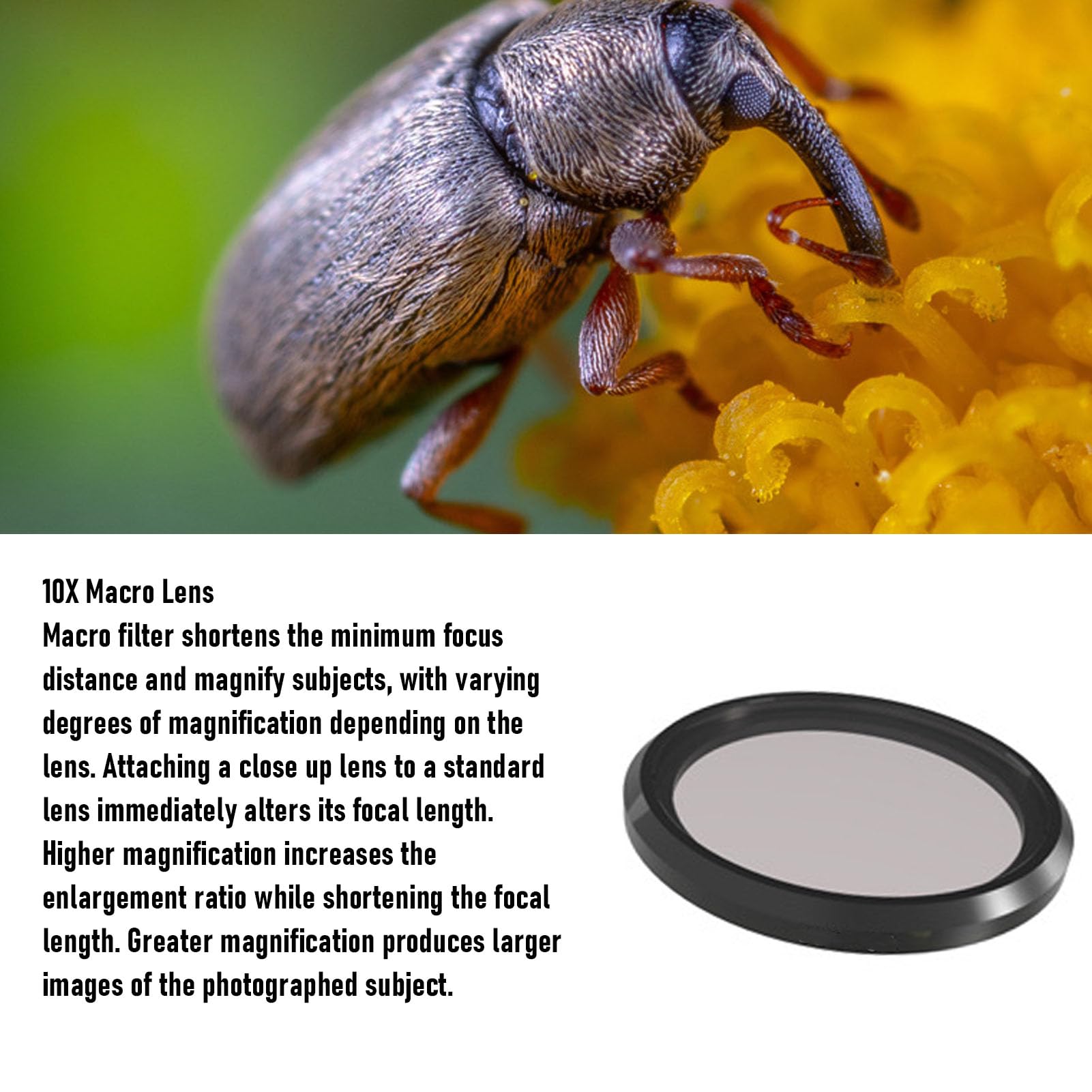 Zestaw Filtrów do Obiektywu Aparatu, CPL+ND8+Makro+Światło Gwiazd+Dyfuzja, Szybkozamykacz z Magnesem, do LX10, G7X3, G7X2, ZV 1, RX100 M1 M2 M3 M4 M5, GRVI, GR3, GR2