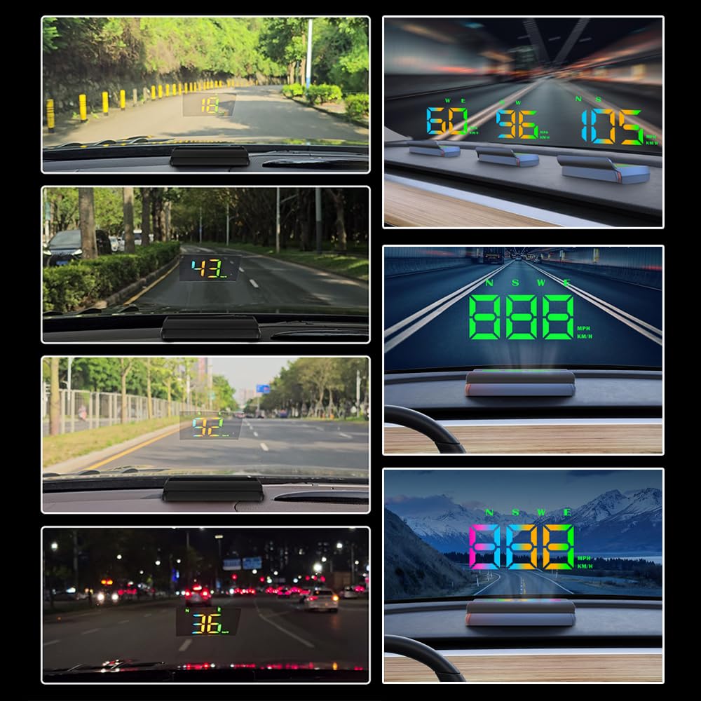 Car Heads up Display for Subaru Ascent 2019-2026 7 Seats Digital Speedometer for Car HUD Head up Speed Displays Interior Accessories