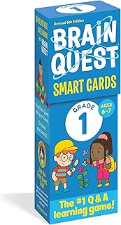 The Brain Quest Smart Game box, showing a colorful game board and question cards.