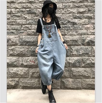 QXXKJDS Cool Denim Overalls Women S 