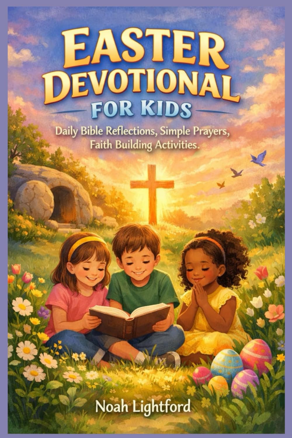 EASTER DEVOTIONAL FOR KIDS: Daily Bible Reflections, Simple Prayers, Faith Building Activities