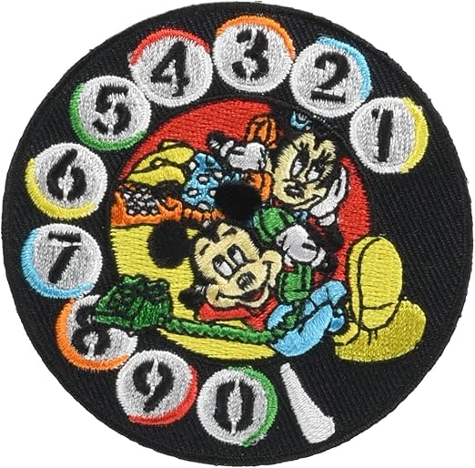 Amazon ディズニー ノスタルジカ ワッペン 電話 Apds3908n ワッペン アップリケ 通販