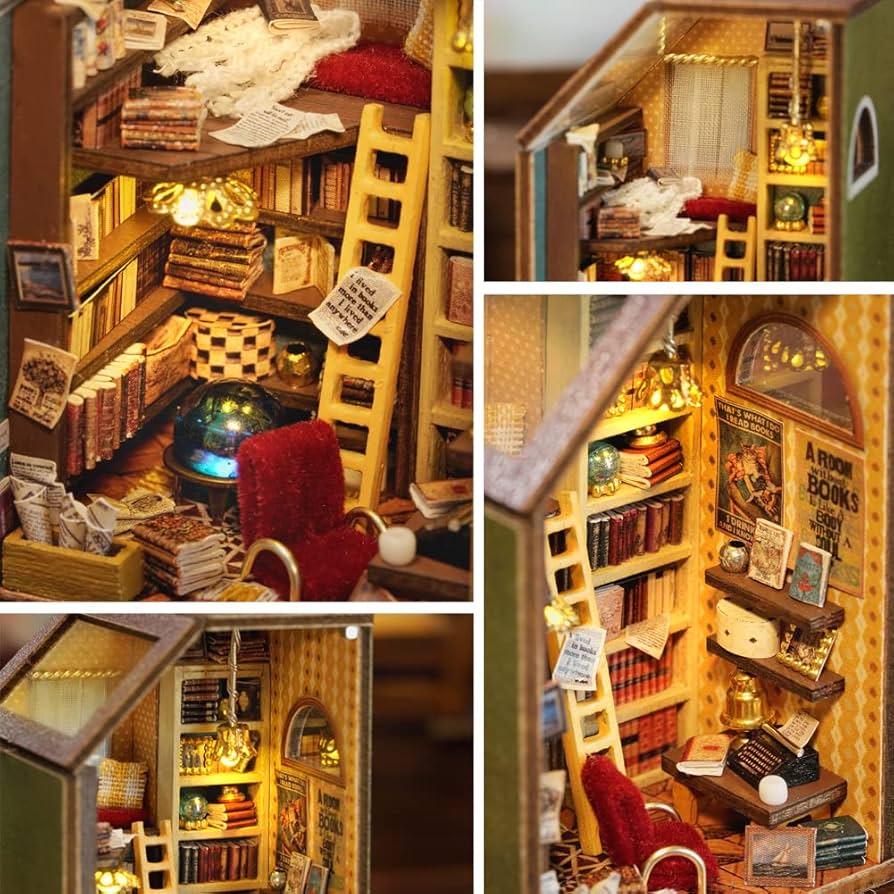 Amazon | 10月のおとぎ話 ミニチュアドールハウスの家具のキット