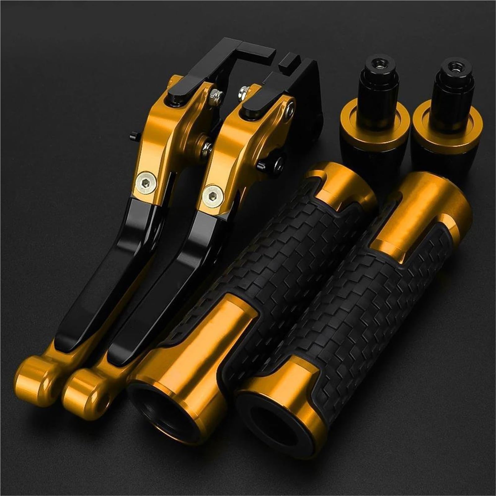 Leviers Kawasaki Z750 pliables en alu CNC pour optimiser votre pilotage