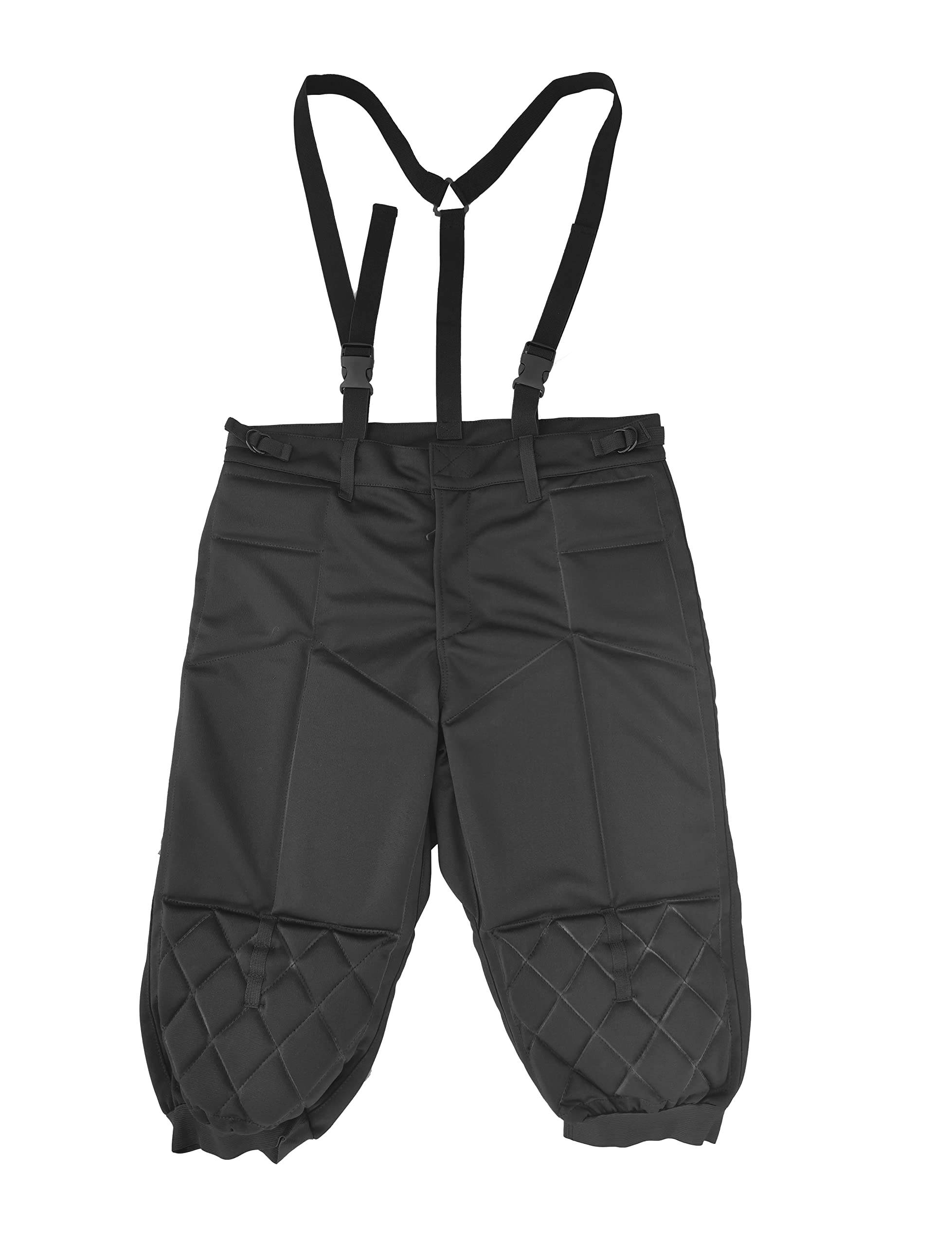 LEONARK Black 350N Hema Sparring Locust Pants Overlays for Hema Longsword Rapier Sabre Armoury (350N, S)