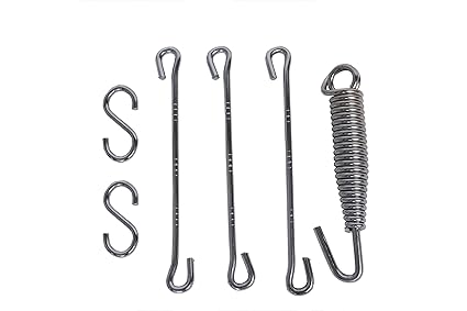 Curio Centre Swing Hammock Heavy Duty Steel Safety Accessory Chain Link Saliya Spring Hook