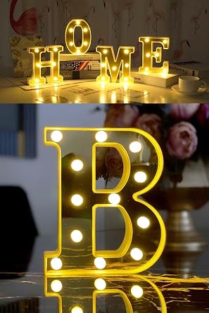 Dekoratif Led Işıklı 3D Büyük Boy Organizasyon Doğum Günü Kutlama (B)