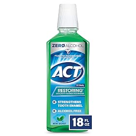 ACT Restoring Anticavity Fluoride Mint Burst Mouthwash
