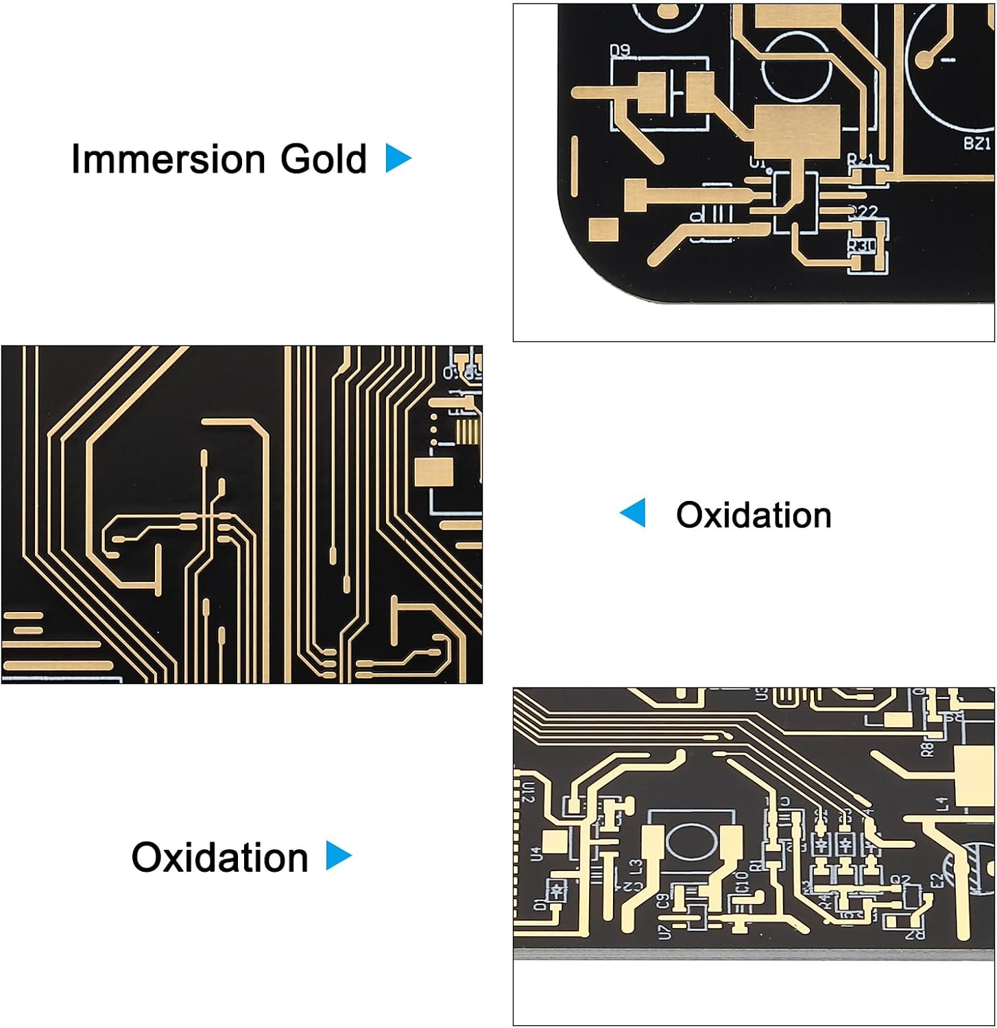 PATIKIL 4pcs Coasters, PCB Coasters Circuit Board Coasters FR-4 Drink Bar Coasters for Drinks Coffee Table Bar Gifts Boy-Friend Men, Black image 3