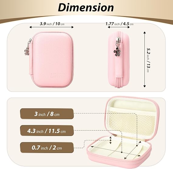Digital Camera Case for Kodak PIXPRO FZ45/FZ55/IXNAIQY, Pink