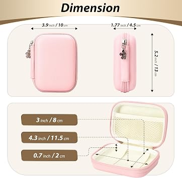 Digital Camera Case for Kodak PIXPRO FZ45/FZ55/IXNAIQY, Pink