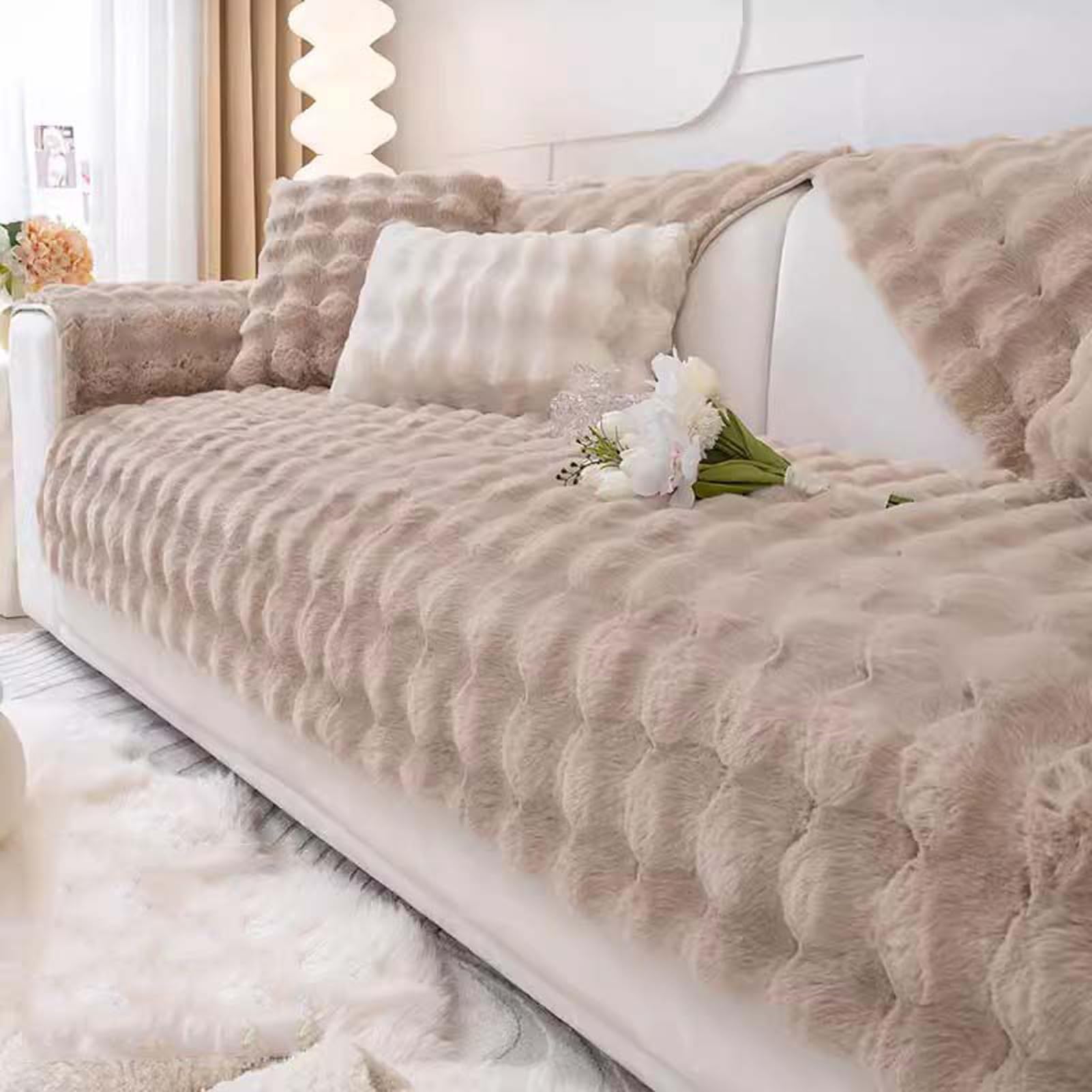 Protege canape et housse de coussin de canapé de siège amovible