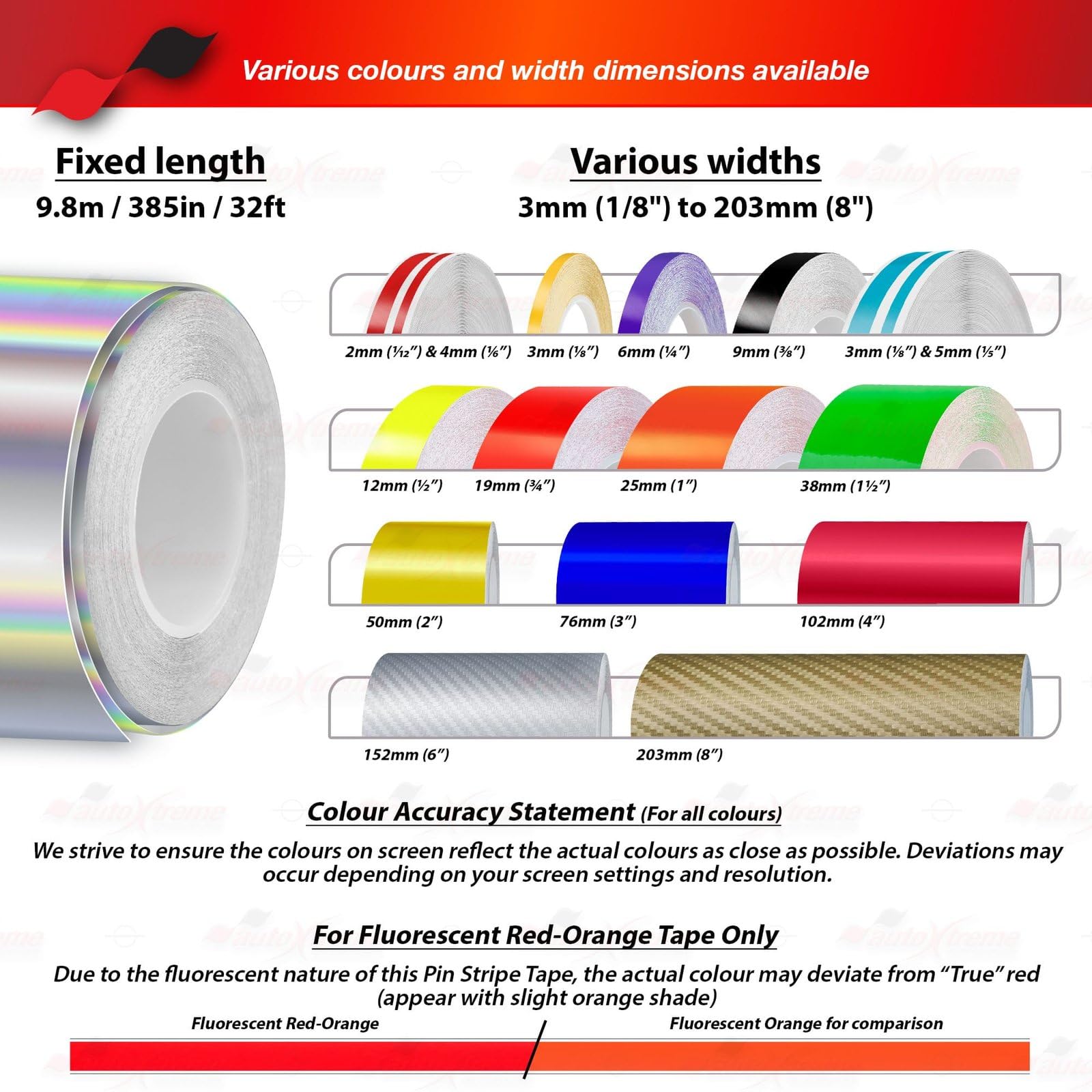 3/8 Roll Vinyl Pinstriping Pin Stripe Line Tape Decal Sticker 9mm LIME GREEN - Foto 3